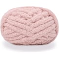 Miniatyrbillede 1 af 3: Tykt strikket chenillegarn til håndlavede tæpper, superblødt, stort jumbo-garn Light Pink