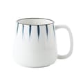 Handmålad keramisk vattenmugg, kaffemugg, vattenmugg