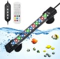 Aquarium Lighting - 20 cm - 8 W - With Remote Control - LED Aquarium Lamp - IP68 Waterproof - 7 Colors - Adjustable Timer [Energy Class A]