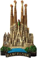 3D Barcelona Spanien souvenir kylskåpsmagnet, hem och kök inredning