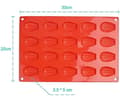 Miniatyrbild 2 av 3: Kakform Silikon Liten Bakform Set Mini Muffin Form Orkan Kakform Liten Silikon Kakform