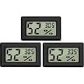 Mini Digital LCD Termometer Hygrometer Temperatur Luftfuktighet -50~70℃ 10%~99% Relativ Luftfuktighet Portabel Termometer Termo-Hygrometer Indikator