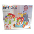 Miniatyrbillede 2 af 6: Ladida Gåvogn Musical Educational Walker Yellow one size