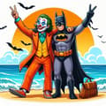 Batman och Joker Affisch A3