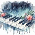 Piano Affisch 50x70 cm
