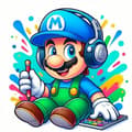 Super Mario Affisch  40x50 cm