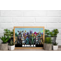 Miniatyrbild 1 av 2: Barnrum Roblox Affisch 40×50 CM