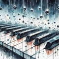 Piano Affisch 30x40 cm