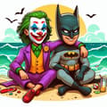 Batman och Joker Affisch 40x50 cm