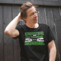 Miniatyrbild 2 av 4: Husbil svart T-shirt Underskatta aldrig en gubbe med en husbil ! Black L