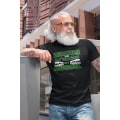 Miniatyrbild 3 av 4: Husbil svart T-shirt Underskatta aldrig en gubbe med en husbil ! Black XL