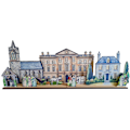 Miniatyrbild 1 av 9: Jane Austen  byscen i miniatyr för hylla Lägg till LED-lampor för att ge liv