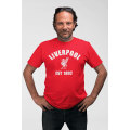 Miniatyrbild 3 av 3: Liverpool 1892 stil röd t-shirt M