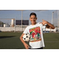 Pikkukuva 2 / 8: T-shirt Ronaldo Portugal sportströja tryck fram & bak White S