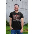 Miniatyrbild 2 av 3: Svart skräckfilm t-shirt Pennywise Jason Jigsaw & friends horror S