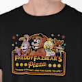 Pikkukuva 1 / 2: FNAF t-shirt med Five nights Freddys pizza design 140cl 9-11 år
