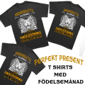 Miniatyrbild 2 av 2: Födelsemånad T-shirt  - perfekt present - född i september L