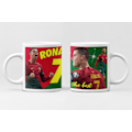 Pikkukuva 2 / 3: Ronaldo Mugg + Underlägg paket - Portugal 7
