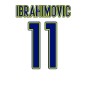 Miniatyrbild 3 av 3: Zlatan Ibrahimovic Sverige  t-shirt med Return of the king tryck White XL