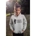 Miniatyrbild 3 av 3: Billie Eilish grå huvtröja sweatshirt tröja t-shirt logo Large