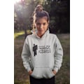 Pikkukuva 3 / 3: Billie Eilish grå huvtröja sweatshirt tröja t-shirt logo Small
