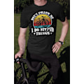 Pikkukuva 2 / 6: Cykel T-shirt med Do not follow me - I do stupid things L