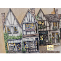 Miniatyrbild 3 av 7: Mini byscen – LED-vänlig design by i engelsk stil -Tudor mini village