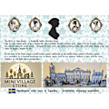 Miniatyrbild 5 av 9: Jane Austen  byscen i miniatyr för hylla Lägg till LED-lampor för att ge liv