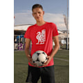 Miniatyrbild 6 av 9: Liverpool röd T-shirt med Liverbird You'll never walk alone 152cl
