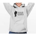 Miniatyrbild 1 av 3: Billie Eilish barn Huvtröja grå Hoodie tröja t-shirt sweatshirt 164cl - 172cl 14-16år