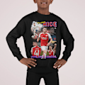 Pikkukuva 2 / 4: Declan Rise Arsenal & England svart Sweatshirt 152cl 12 - 13 år