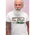 Miniatyrbild 2 av 3: Underskatta aldrig en gubbe på en gammal moppe - vit t-shirt M