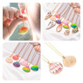 Pikkukuva 5 / 10: Boho Conch Shell Kaulakoru Natural Seashell Riipukset 3 3 3