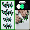 Pikkukuva 1 / 10: Halloween tekokynnet Pumpkin Nails WM-55 WM-55 WM-55