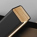 Miniatyrbilde 10 av 10: LED Vegglampe Tre SORT KALDT HVIT KALDT HVIT black cold white-cold white