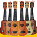 Miniatyrbild 9 av 10: Slumpmässig färg 1 st Simuleringsgitarr Mini Ukulele 1 1