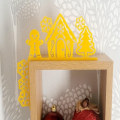 Miniatyrbilde 1 av 10: Julepynt med dørkarm i tre 09 09 09