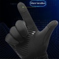 Miniatyrbillede 9 af 9: Varme termiske handsker Ridehandsker SORT M black M