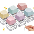 Miniatyrbillede 5 af 10: Keyboard Clicker med LED-lys Keyboard Fidget Toys SORT black