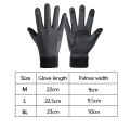 Miniatyrbillede 2 af 9: Varme termiske handsker Ridehandsker SORT M black M