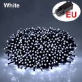 Miniatyrbilde 1 av 10: 1 Stk LED String Light Jule Dekor Lys EU PLUG-HVIT EU EU Plug-White
