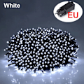 Miniatyrbillede 1 af 10: 1 Stk LED Strenge Lys Jule Dekor Lys EU STIK-HVID EU EU Plug-White