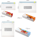 Miniatyrbillede 2 af 10: 25/20/15 Stk Zip Shut Plastic Sæk Stand Up Lynlås Taske 20X10CM/25PCS
