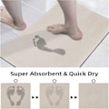 Pikkukuva 4 / 9: 1 kpl Quick Dry Bath Mat Kumimatto Ohut kylpymatto Apricot 1 Pcs-1 Pcs