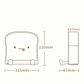 Pikkukuva 2 / 9: Sarjakuva Toast Bread Nightlights STYLE C STYLE C Style C