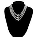 Miniatyrbillede 8 af 10: Chunky Choker Halskæde Chunky Chain Halskæde MULTICOLOR Multicolor