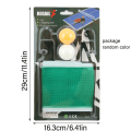 Miniatyrbillede 2 af 7: Bordtennis Net Ping Pong Mesh Med 2 Bolde