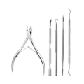 Pikkukuva 1 / 10: Cuticle Pusher Dead Skin Push Remover 5 kpl 5 kpl 5pcs