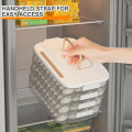 Miniatyrbild 9 av 10: Dumpling Box Mat Tätningsbox VIT TVÅ LAG TVÅ LAG White Two Layers-Two Layers