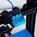 Miniatyrbillede 5 af 8: Al Metal Mount adapter V6 Volcano Hotend til Creality 3D